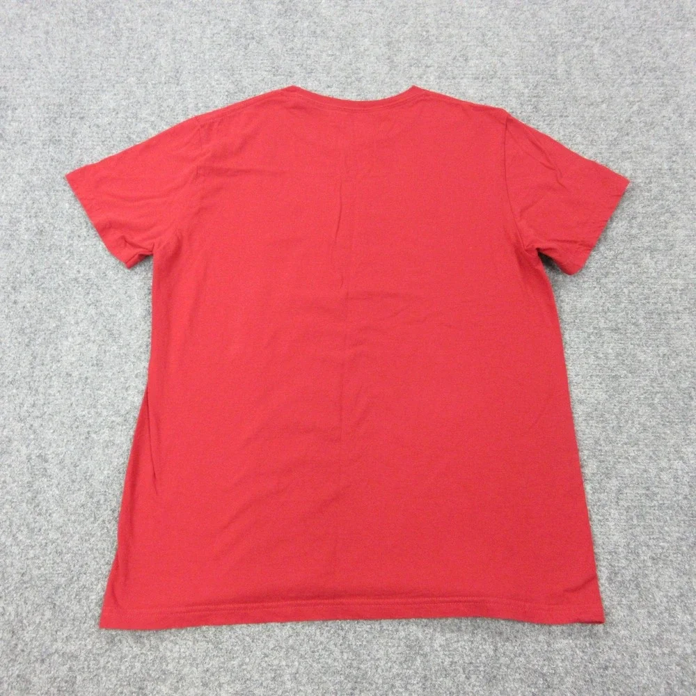 Atlanta United FC Shirt Mens Medium Red MLS Soccer Adidas Graphic Short Sleeve
